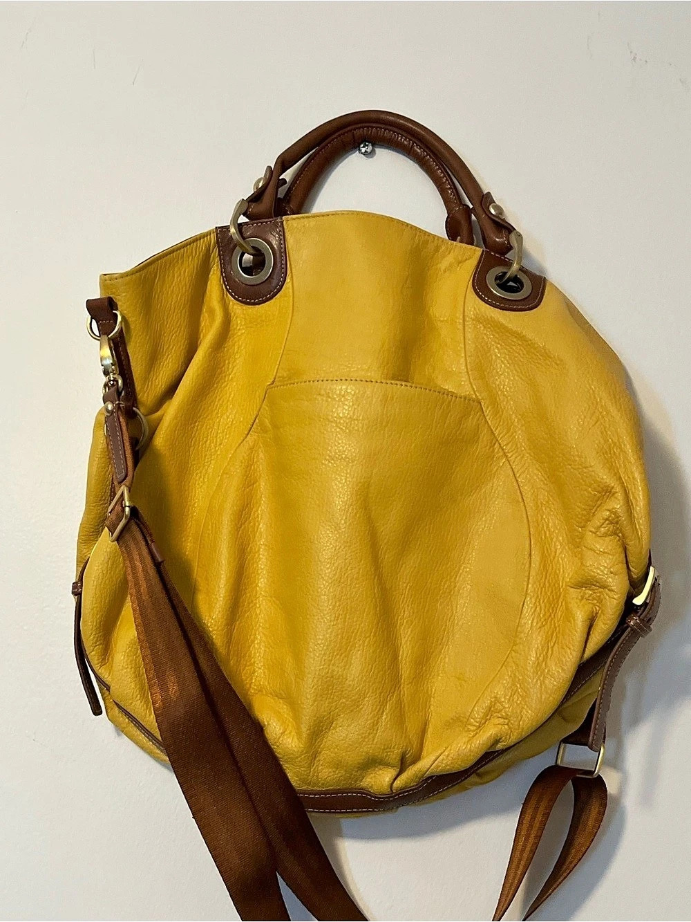 Fenn Wright Manson - Large Buttery Soft Yellow Leather Tote